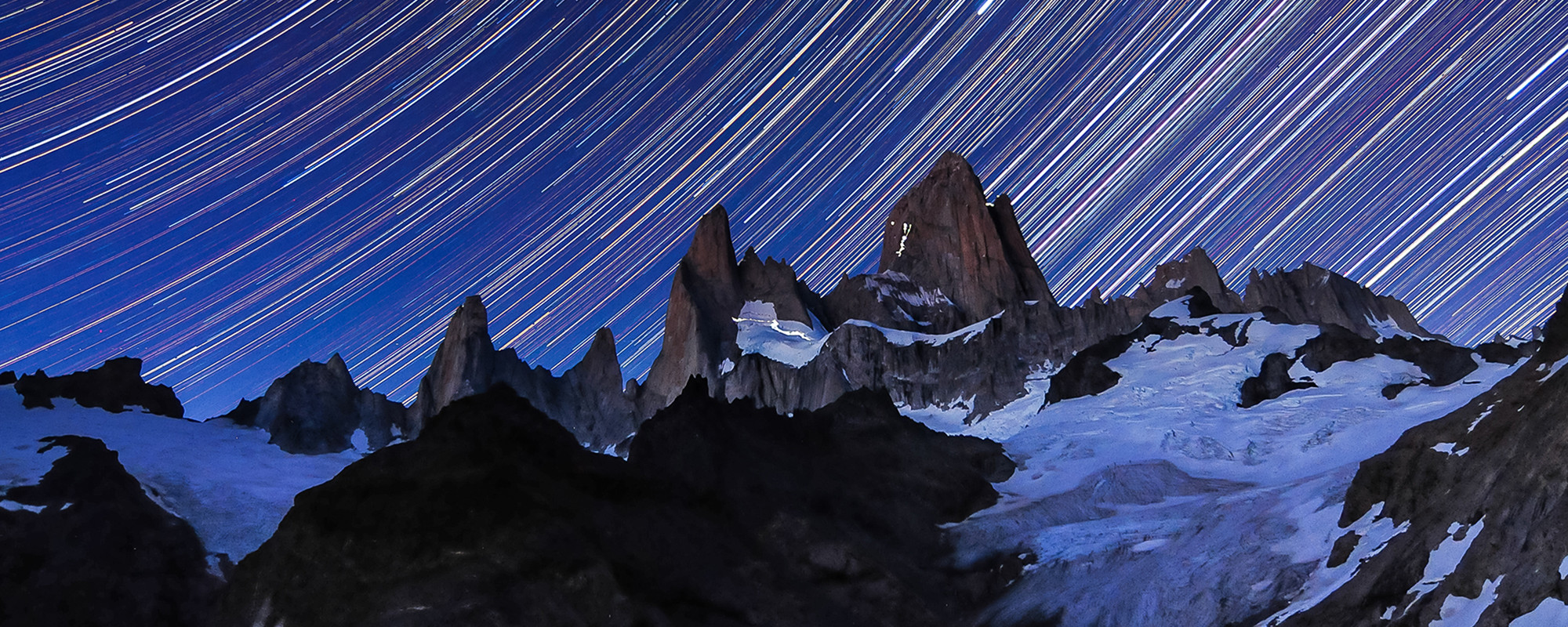 Star Trails Over Fitz Roy, Jonathan Byers, 2013